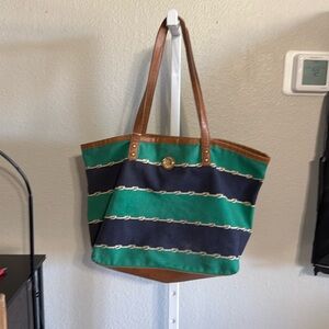 Tommy Hilfiger green/blue‎ tote